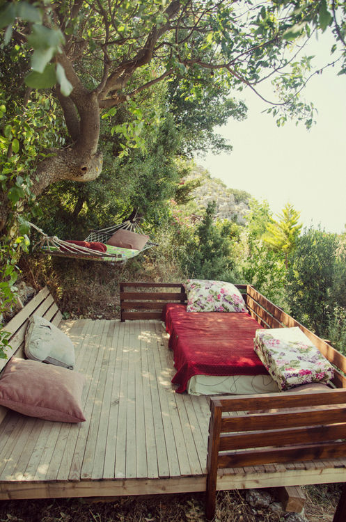 Outdoor rest area
