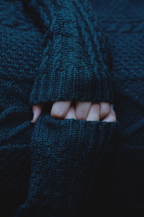 Interlocked fingers