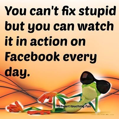 Stupid Facebook
