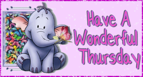 Have a wonderful thursday