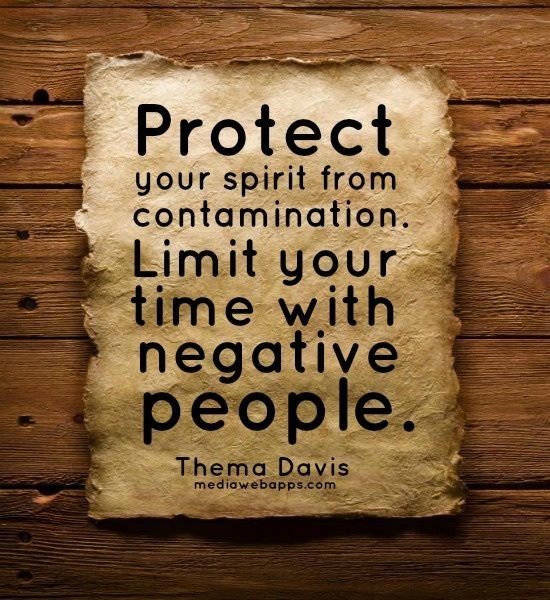 Protect your spirit