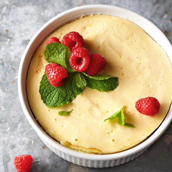 Crustless lemony cheesecake Crustless lemony cheesecake