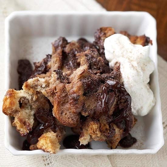 Chocolate bread pudding Chocolate bread pudding