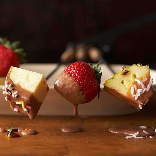 Candy bar fondue Candy bar fondue