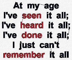 at my age at my age