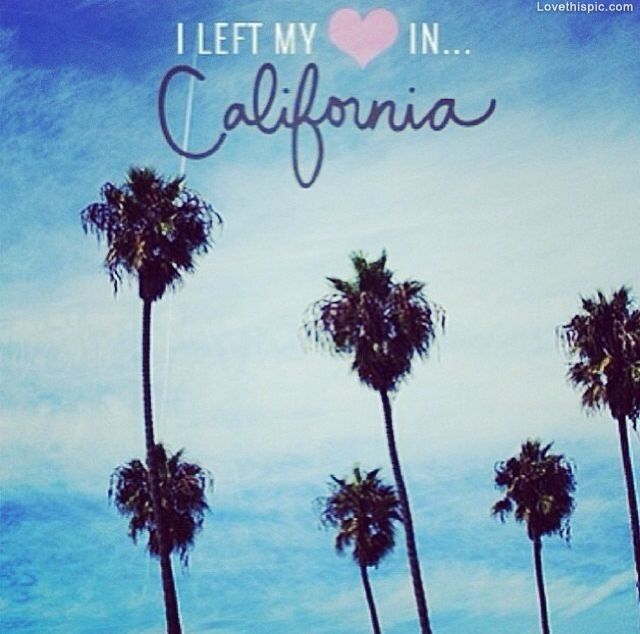 I Left My Heart In California