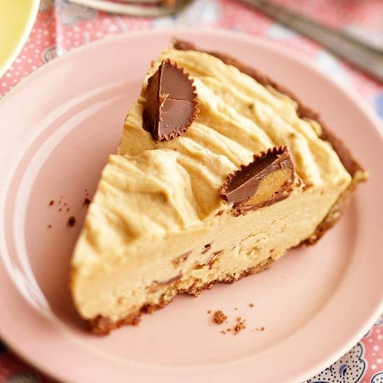 Frozen peanut butter pie