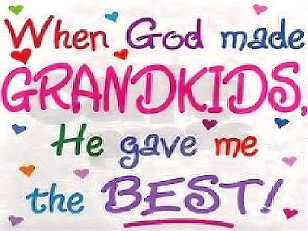 When God made grandkids