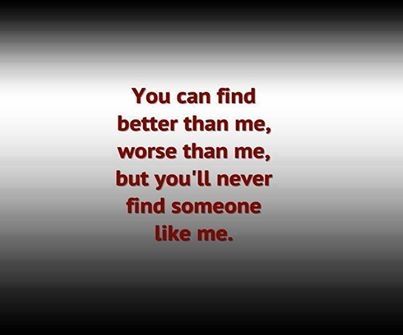 someone like me