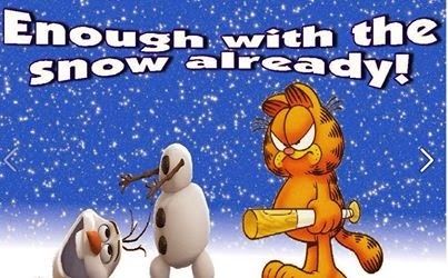 Enough with the snow already