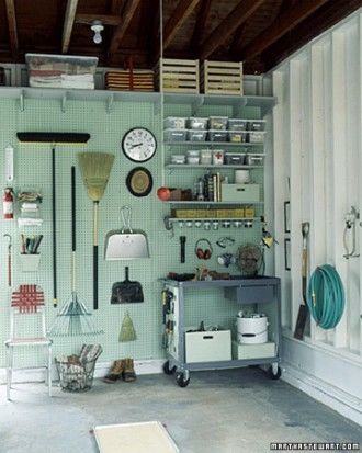 pegboard organizer