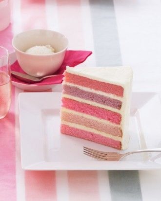 Pastel layer cake