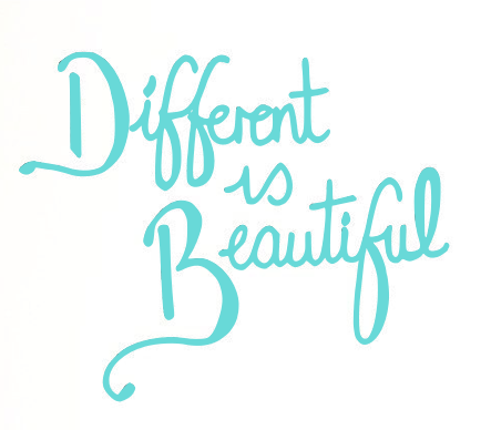 different is beautiful different is beautiful