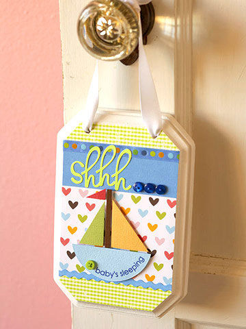Wooden plaque