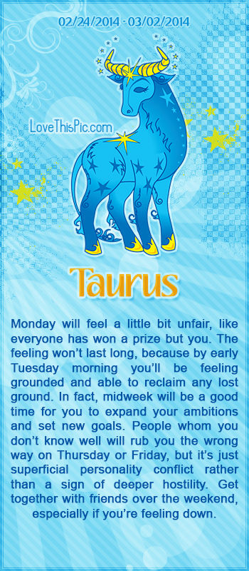 Taurus Horoscope