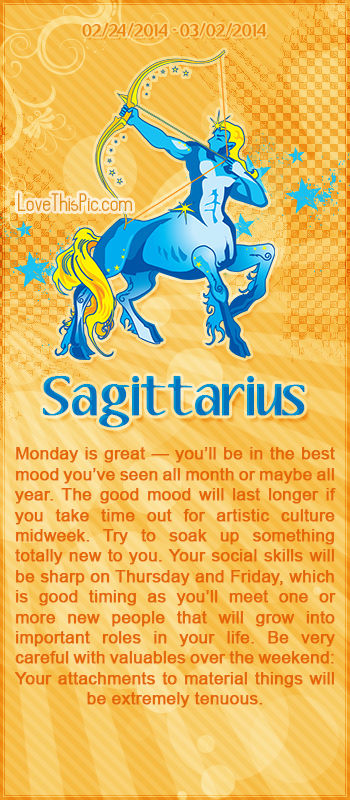 Sagittarius Horoscope Sagittarius Horoscope