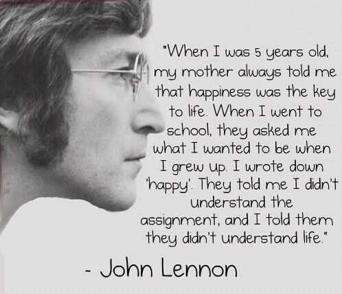 They didn't understand life