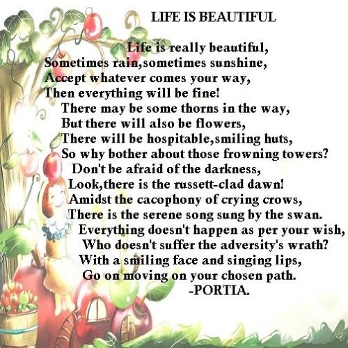 Life is beautiful Life is beautiful