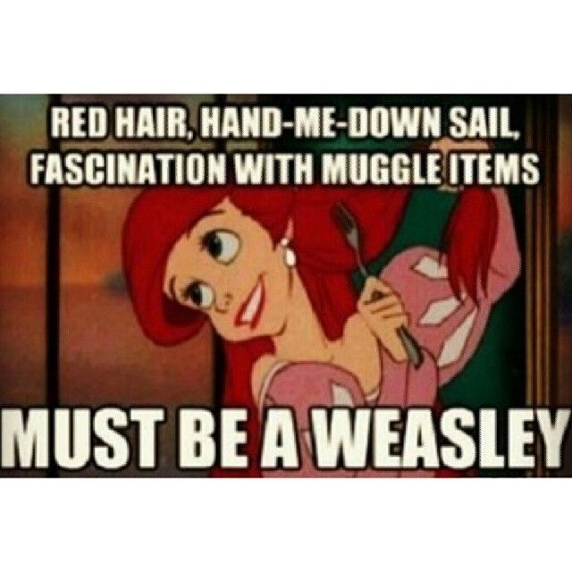 Must be a weasley