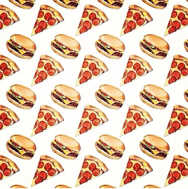 Pizza and Cheeseburgers Pizza and Cheeseburgers