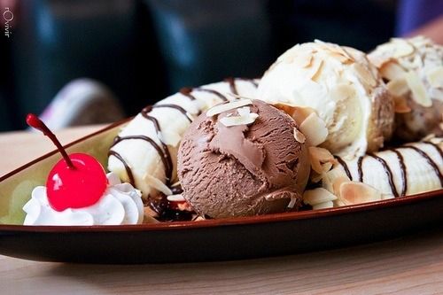 Ice cream sundae Ice cream sundae