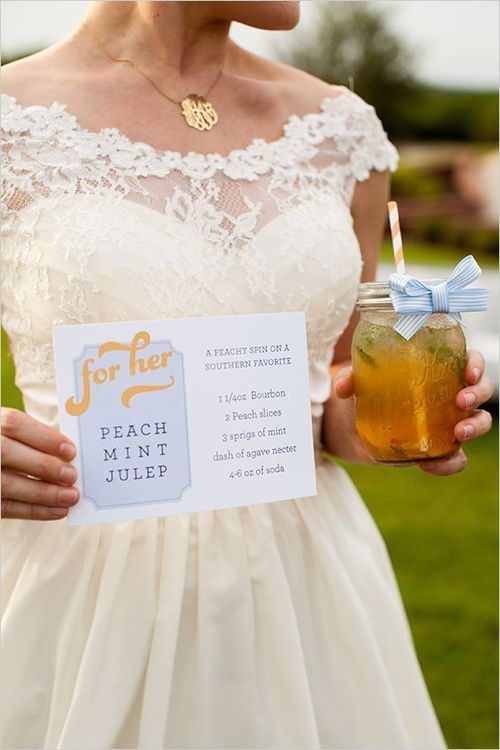 Wedding drinks