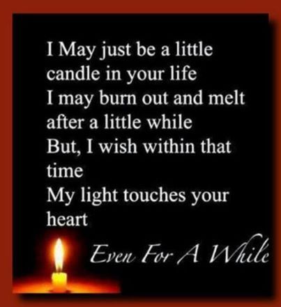 My Light Touches Your Heart