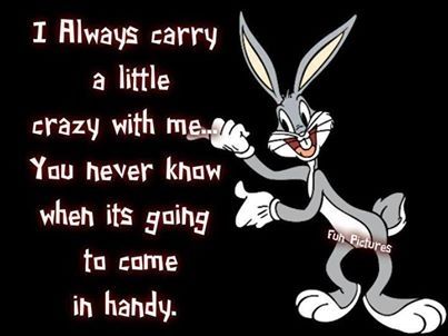 Carry a little crazy with me