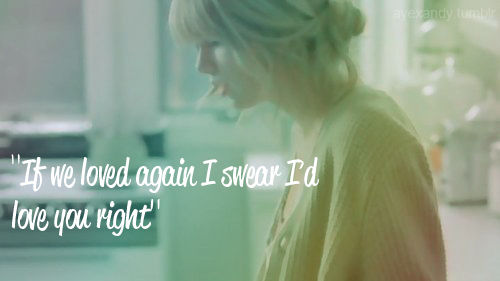 If we loved again