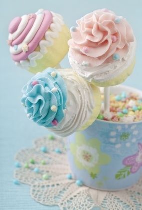 Pastel cake pops Pastel cake pops