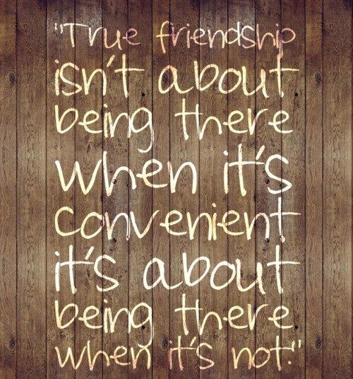 True Friendship
