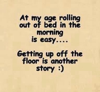 at my age