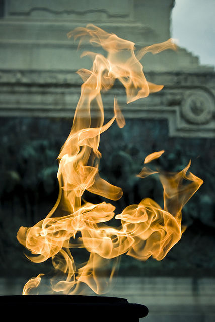 Dancing flames Dancing flames