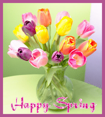 Happy Spring Tulips Happy Spring Tulips