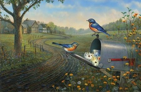 Happy Spring Birds Happy Spring Birds