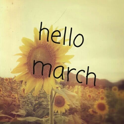Hello March