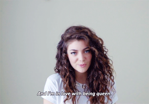 Im in love with being queen Im in love with being queen