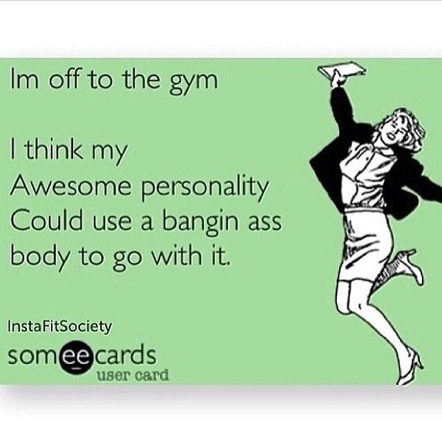 Im off to the gym Im off to the gym