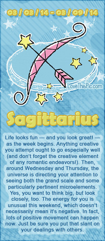 WEEKLY HOROSCOPE 3/3/14 - 3/9/14