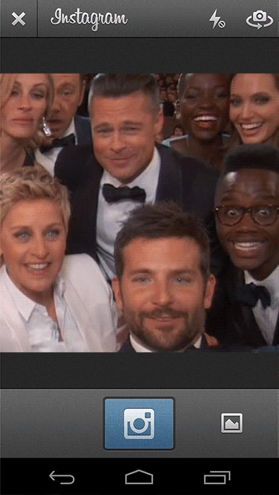 Ellen Academy Awards Picture