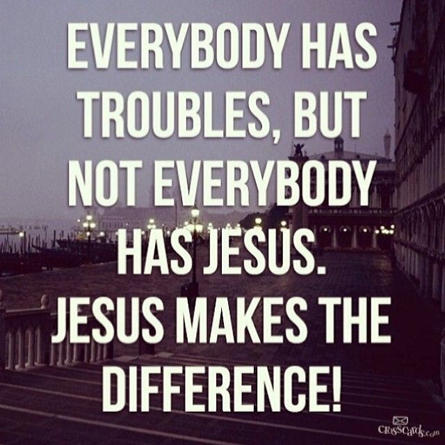 Jesus makes the difference Jesus makes the difference