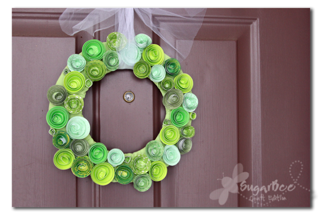 St patricks day wreath