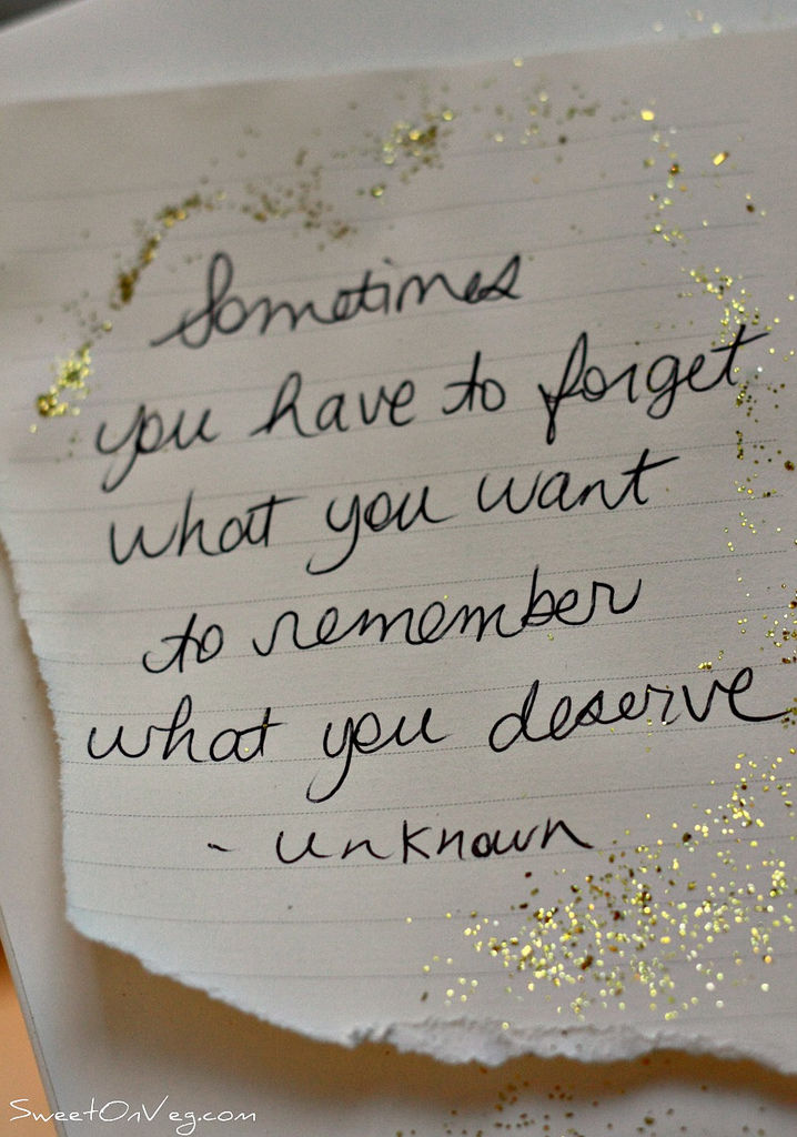 Forget what you want Forget what you want