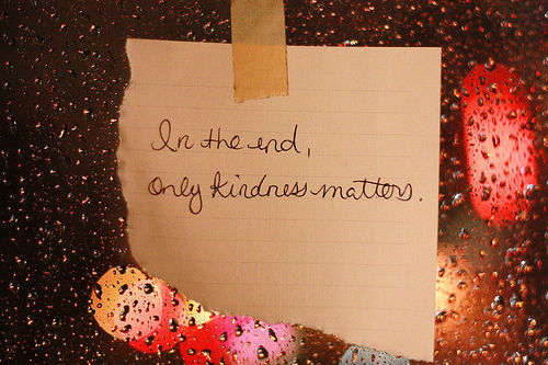 In the end
