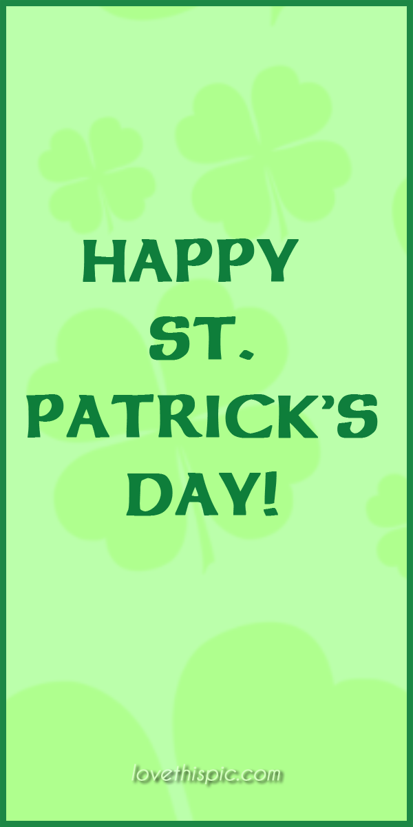 Happy St. Patrick's Day
