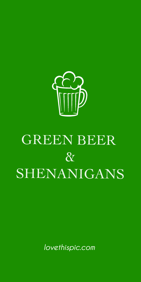 Green beer Green beer