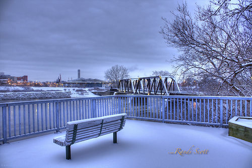 Frozen over