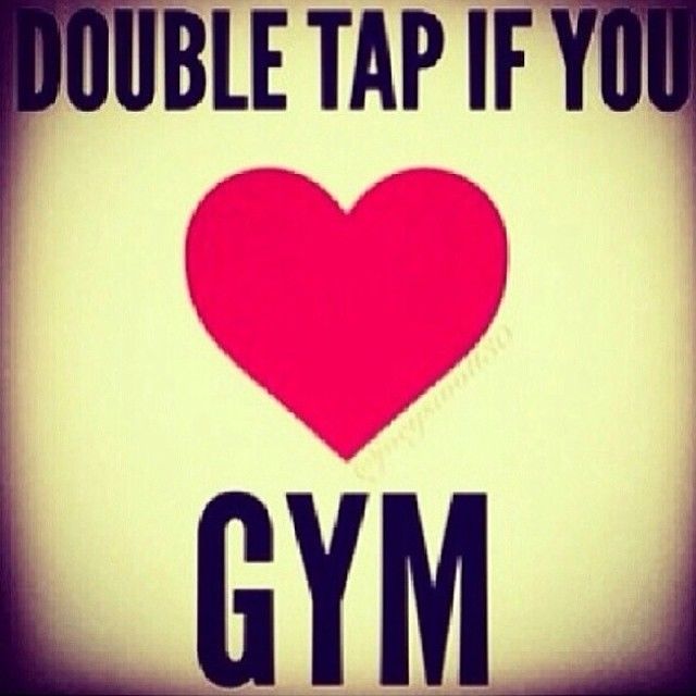 Double tap if you love the gym Double tap if you love the gym