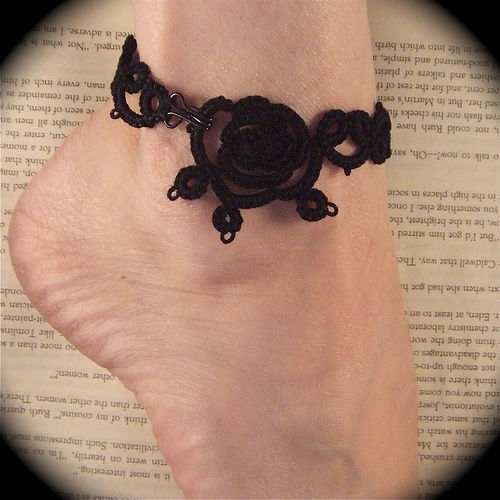 Handmade anklet