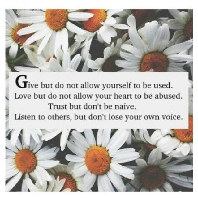 Do not allow yourself to be used Do not allow yourself to be used